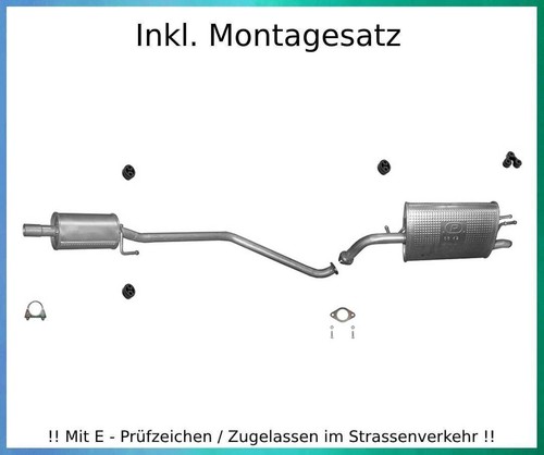Auspuffanlage für chevrolet - auspuffanlage,