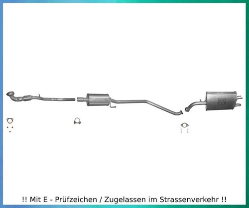 Auspuffanlage für chevrolet - auspuffanlage,